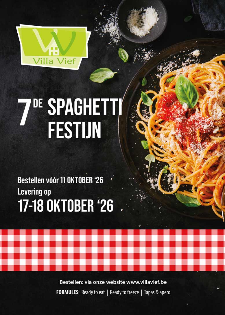 Villa Vief spaghetti festijn 2025